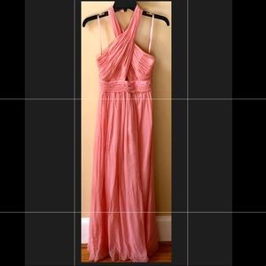 Soft pink formal dress